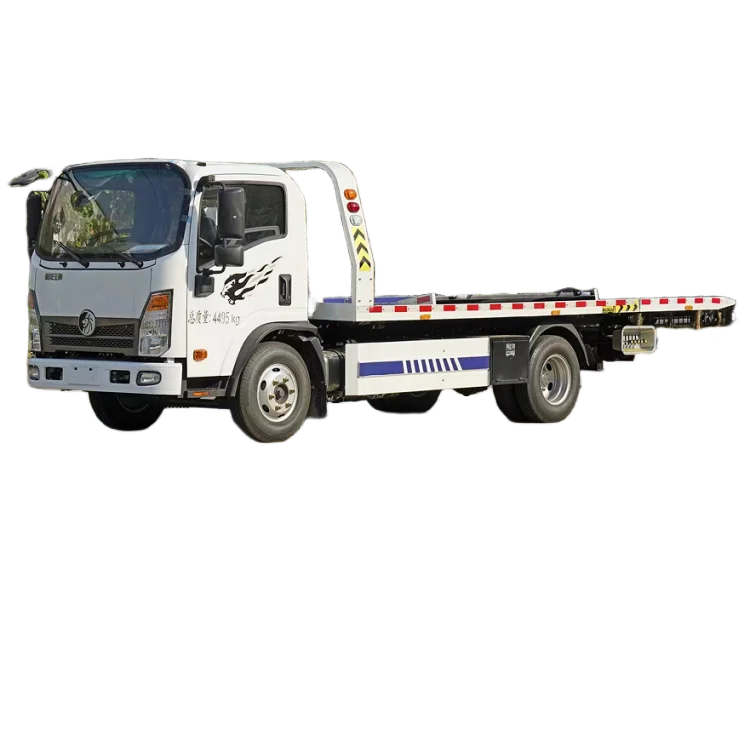 Sinotruk Tow Truck 4x2 Road Rescue Vehicle Can Tow 2 Cars Remote ...