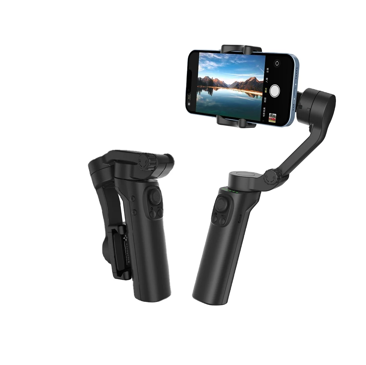 V2 Gimbal Stabilizer outlet for Smartphone