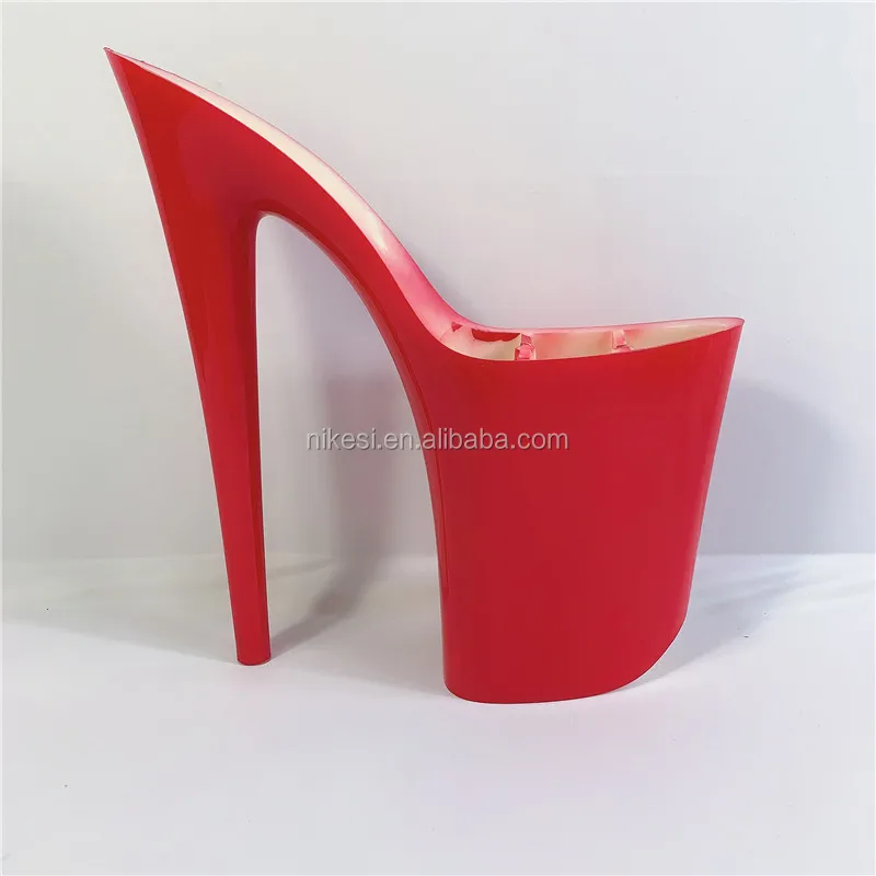 Womens Extreme High Heels Mules Sandals Peep Toe Platform Nightclub Slipper  Shoe | eBay