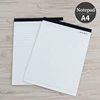 Wholesale Custom A4 Paper Notepad Line Memo Pad Notes