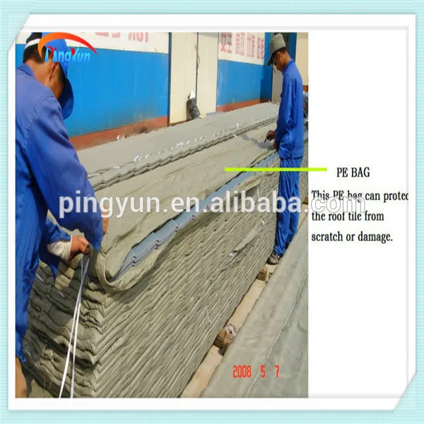 Color Estable Revestimiento De Pmma De Pvc De Techo De Teja/techo De