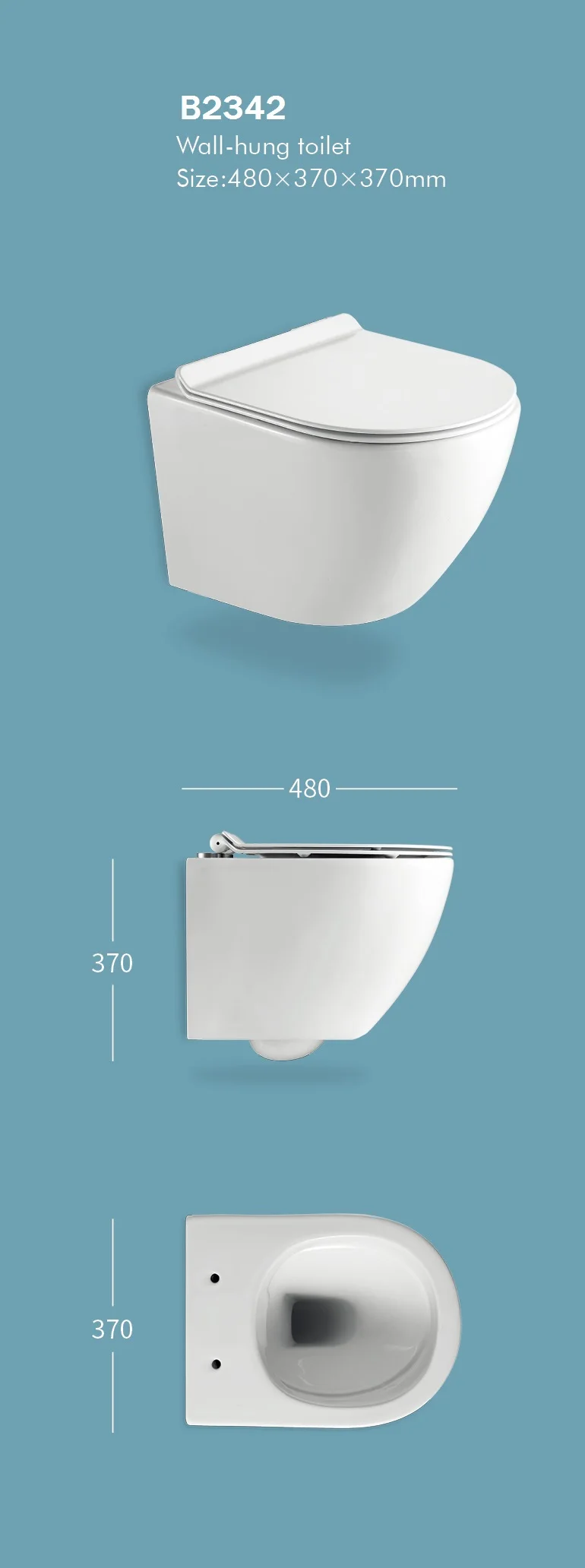 PATE matt cement grey wall mounted wc toilet CE rimless wall hung toilet india