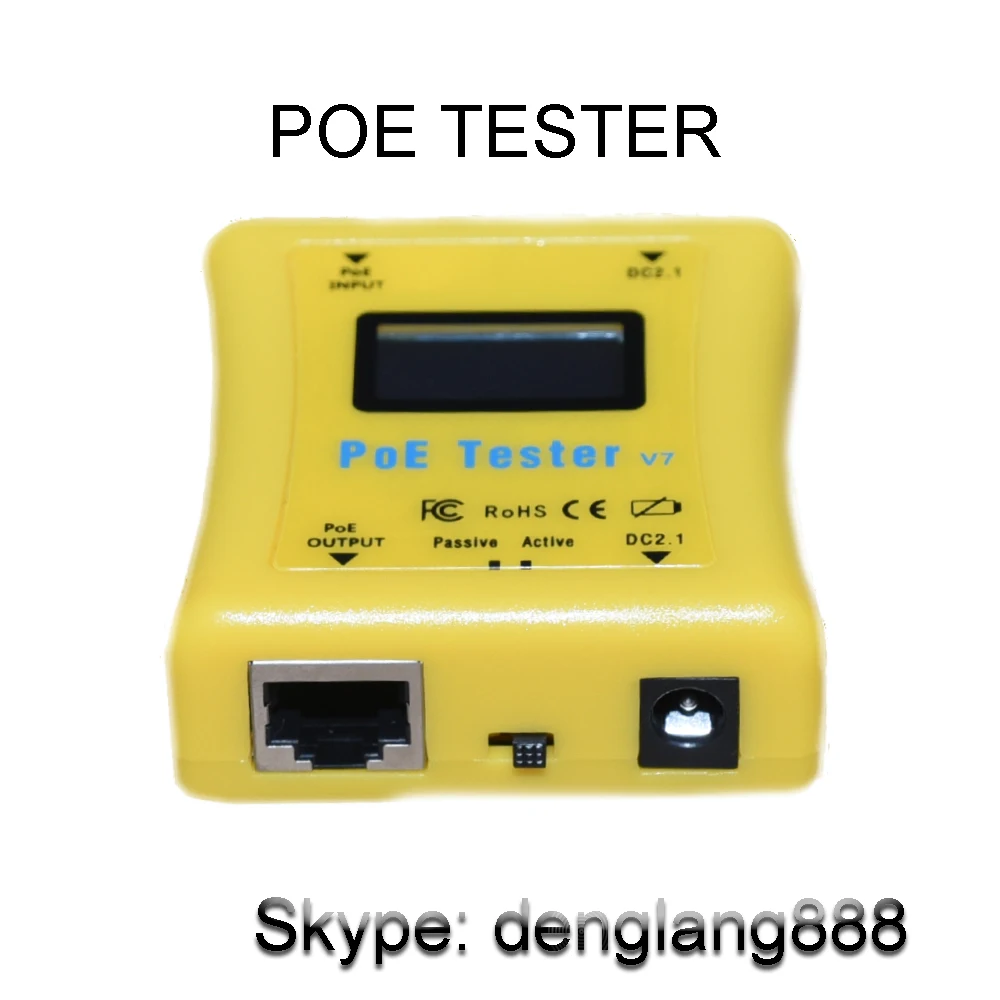 PoE+ LED Display Wattage TRENDnet Inline PoE Tester Battery-Free Voltage Polarity Tests 4PPoE Troubleshoot PoE Issues PoE /& Passive PoE Technology TC-NTP1 Amperage IEEE 802.3af//at//bt