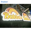 CBD storefront wall mount 3D illuminated Led acrylic front lit sign logo alphabet channel letters