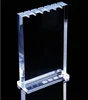 T shape necklace display panel crystal retail store ornaments showing plate exhibition panel