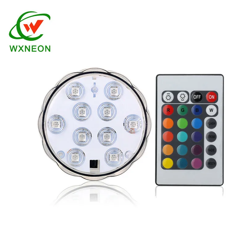 Submersible Led Lights with Remote Underwater Led Lights