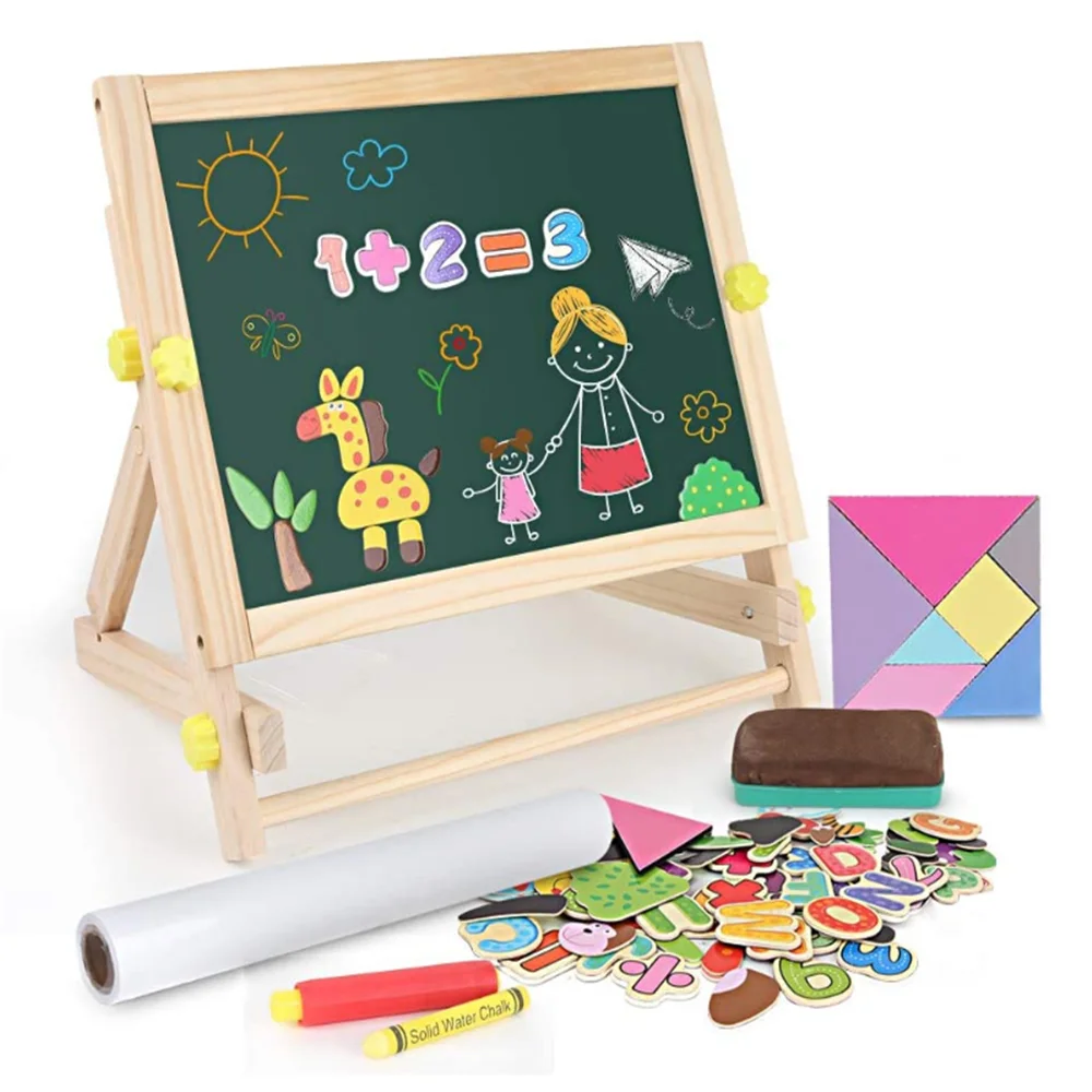 Multifunctional Double Sided Whiteboard Chalkboard Natural Hot Sale   H509d206d5c8740848c1b75ac9e246f2cK 