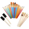 Brush Pen 25pcs Professional Practical Convenient Personalized Durable for Drawing Oil Painting Acrylic Painting Art Supplies