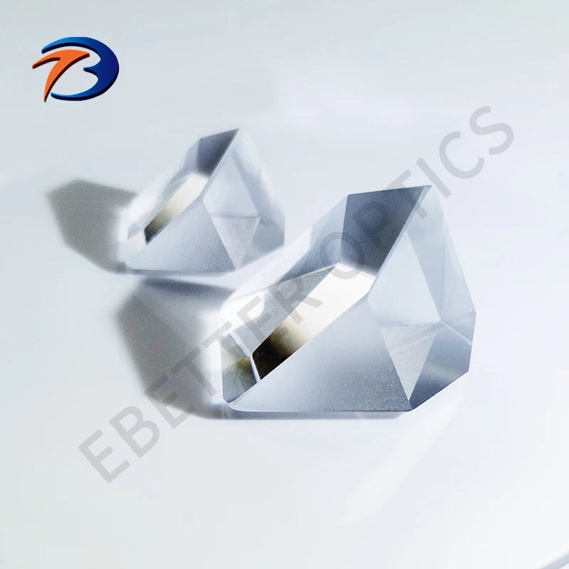 Custom-made Bk7/k9/ fused silica/ quartz Roof Prism for telescope penta prism lens