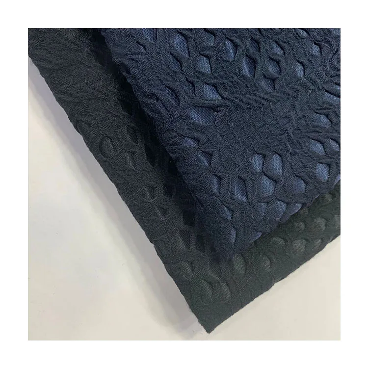 
SHINEDE 2020 HOT Solid color clothing fabric spandex Jacquard knitted textile 