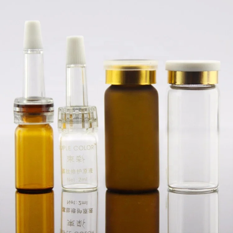 Wholesale 1ml 2ml 3ml 5ml Injection Vial Clear Ampoule Bottle Empty
