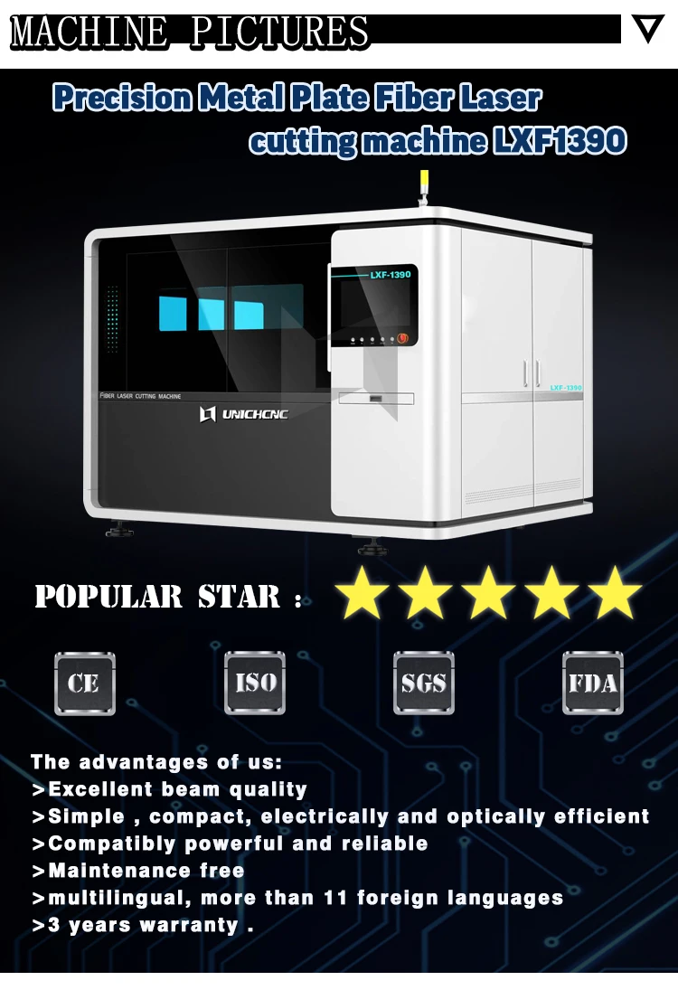 mini stainless steel laser cutting machine metal cut plate 0-4mm