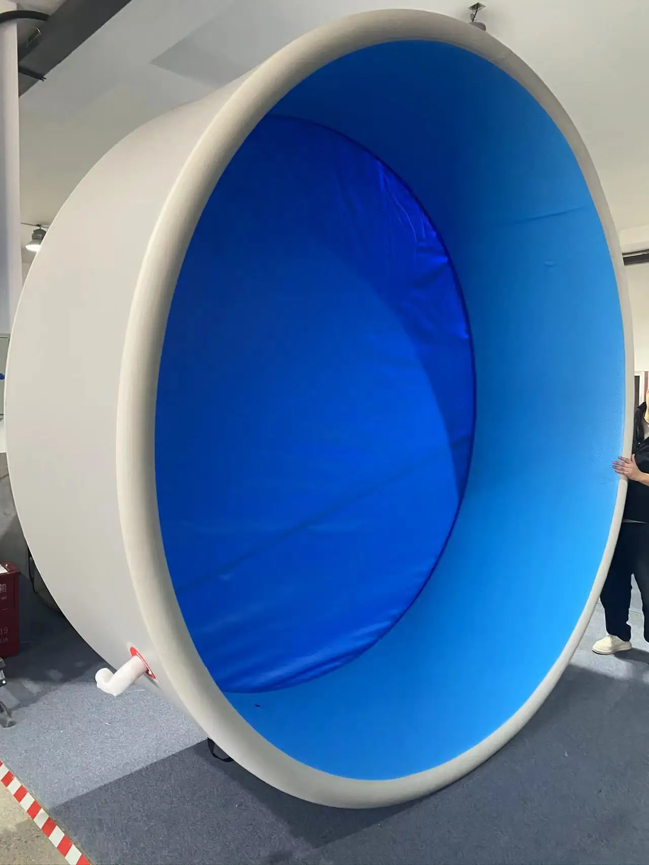 product customized round  pvc eco friendly foldable brushed inflatable swimming pool for home outdoor use family and household use-3
