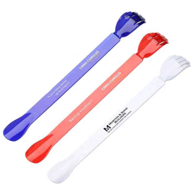 Wholesale Custom Plastic Back Scratcher With Shoes Horn Buy Plastic