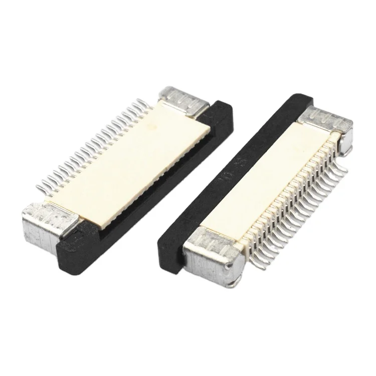 0.5 0.8 1.0mm Pitch SMT ZIF DIP Horizontal Vertical Right Straight Angle Side Entry FPC FFC connector