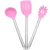 Cookware Set Tool Kitchenware Cooking Accessory Stainless Steel Silicone Yangjiang Pink Cheap Gadget 2019 3 Pc Kitchen Utensil