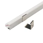 深セン格安価格 rgb led ストリップアルミ led プロファイルと ZL-1616B ハード led ストリップ用アルミプロファイル
