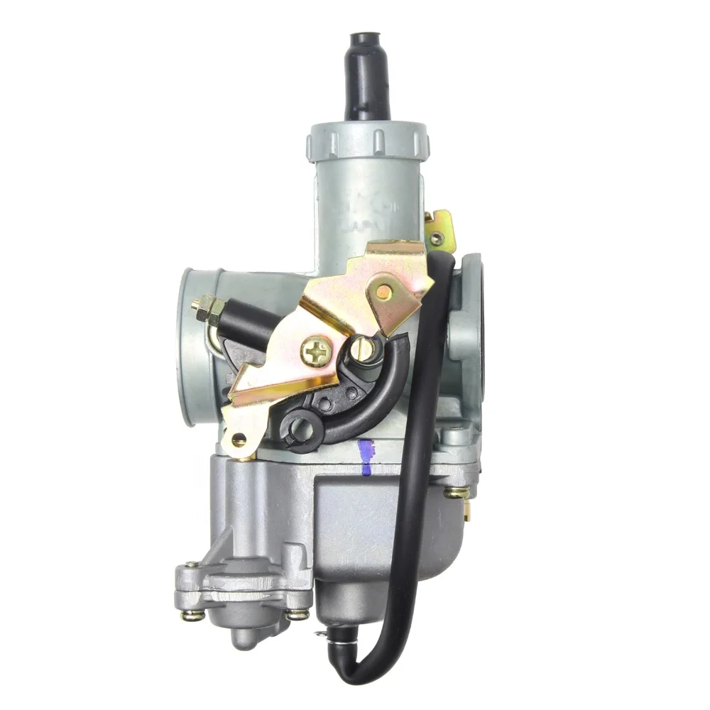 PZ30 30mm Carburetor with Cable Choke Lever and Air Filter for 150 200 250 300 cc Pit Dirt Bike ATV Scooter Moped Engines 