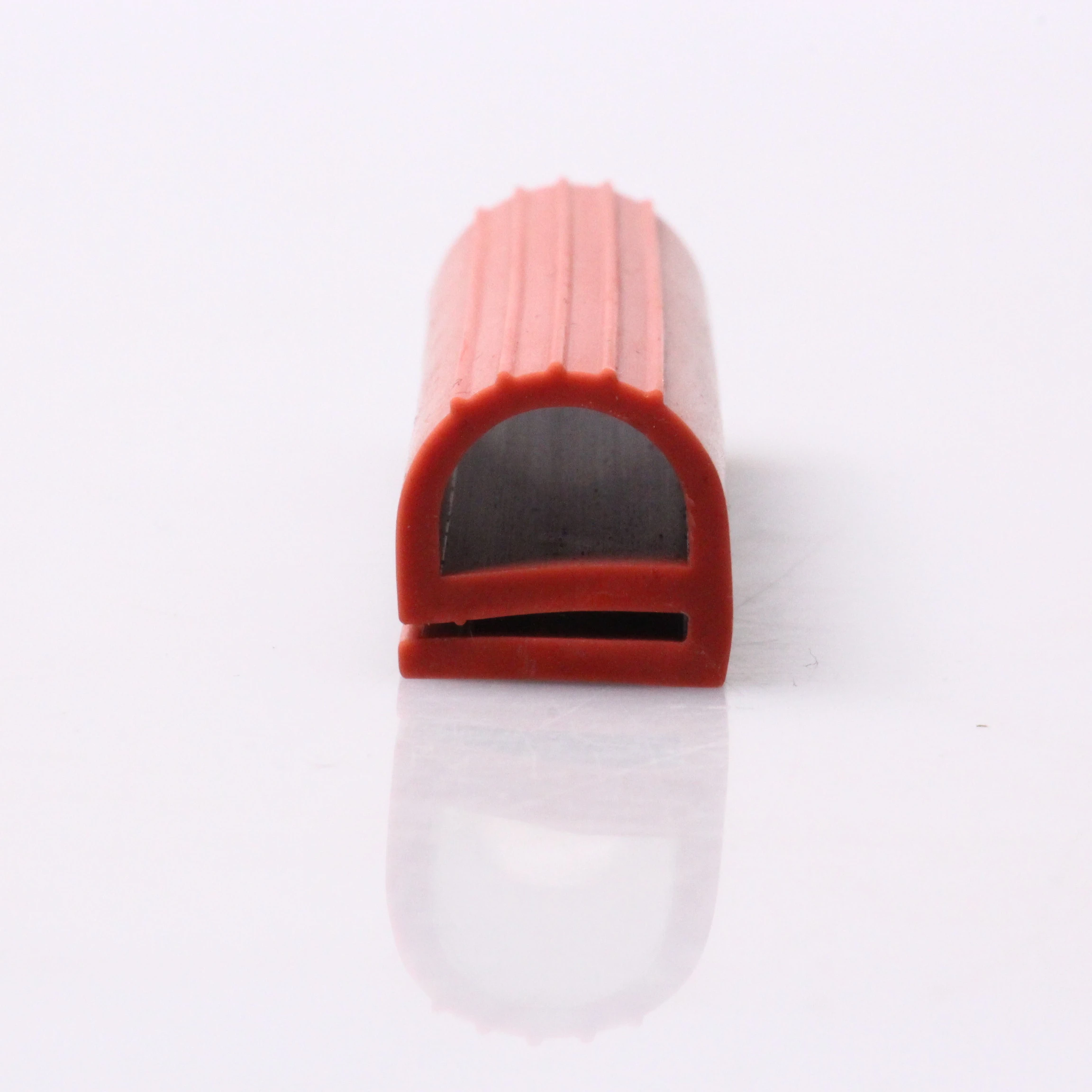 Custom High Temperture Resistant E Shape Silicone Rubber Gasket For