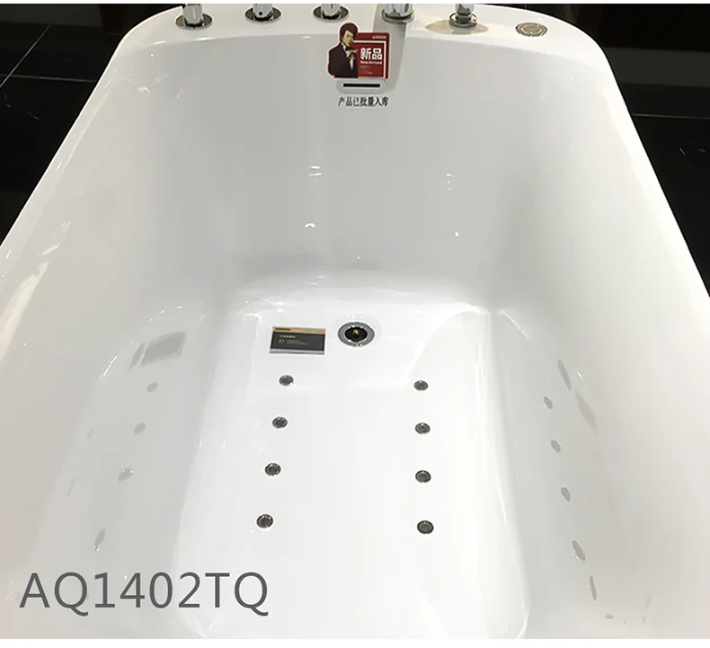 ARROW brand  hotel engineer  hot sell acrylic bathtub with massage function