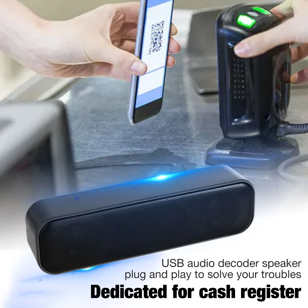 USB Computer Speaker Mini Portable Soundbar Speaker USB Powered Stereo Loudspeaker for PC Desktop Laptop - ANKUX.COM