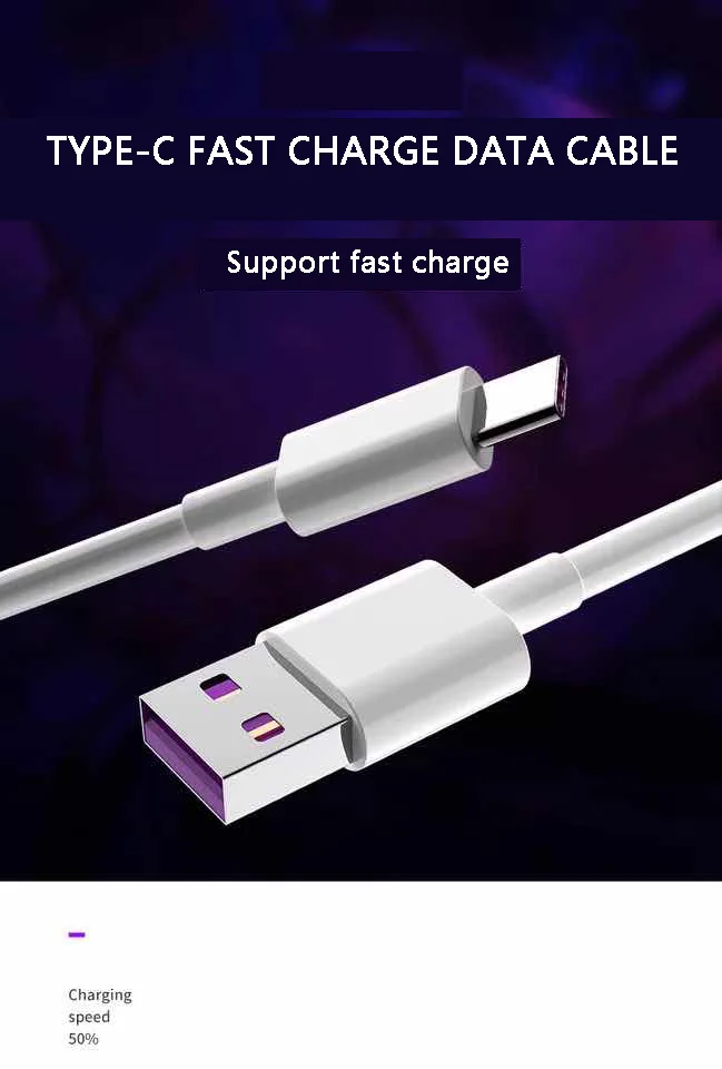 New Arrival Quick Charger Phones Data Line TPE 5A Fast Charging Usb Cable - ANKUX.COM