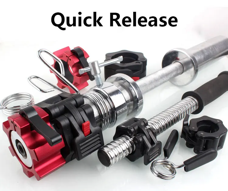 25/28/30/50mm Weightlifting Barbell Collar Quick Release Barbell Clamps