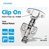 2D adjustable hydraulic cabinet hinge self closing dtc hinge