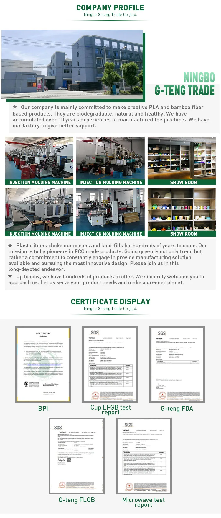 Healthy Pla Material Pla 400ml eco friendly Water drinking Cup biodegradable With Lid