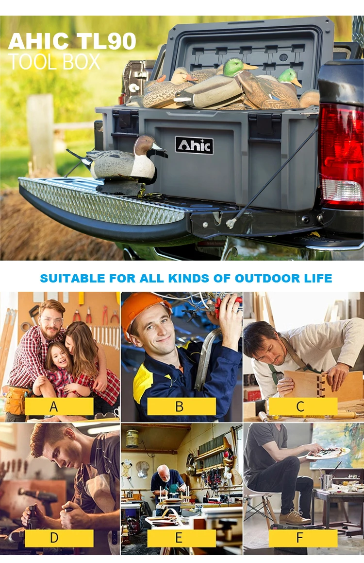 Fashional Ahic 90l Cargo Hardcase Rotomolded Tool Case Box Buy Tool