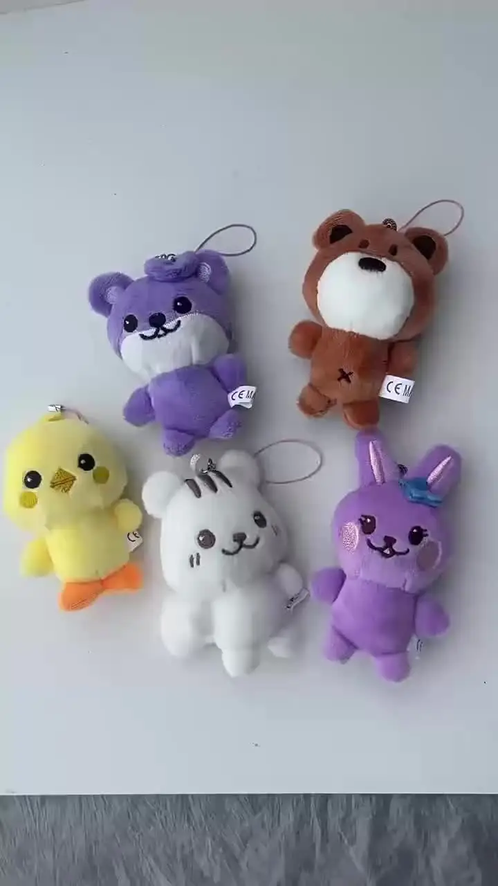 Cute 10CM KPOP Irene Seulgi Joy Cartoon Animals Plush Toy Keyring
