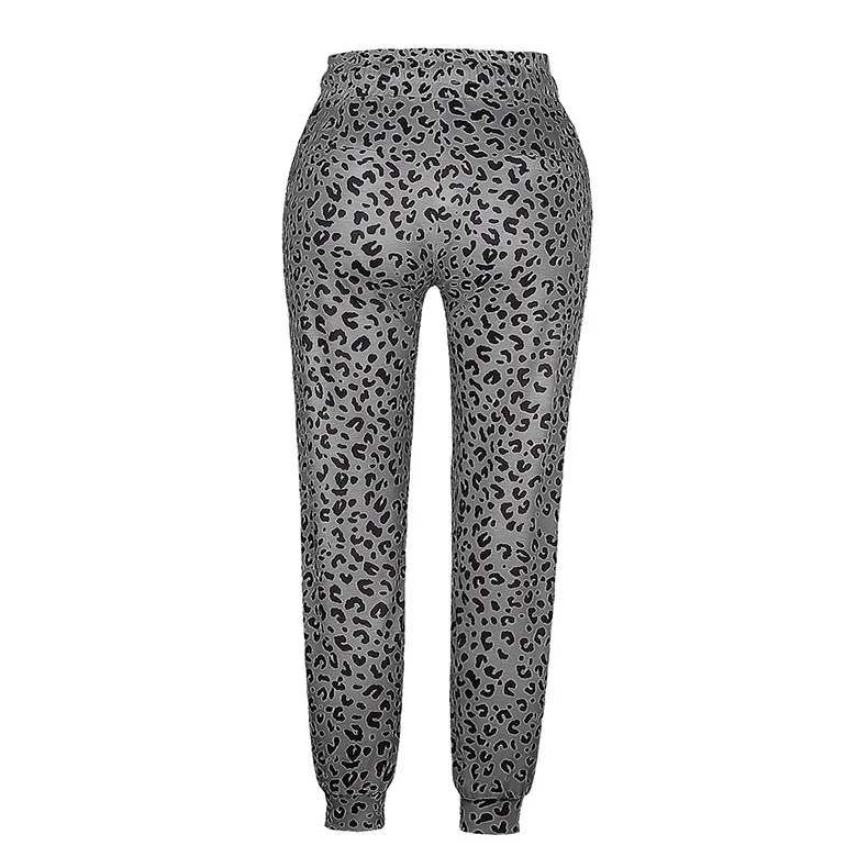 breezy leopard joggers