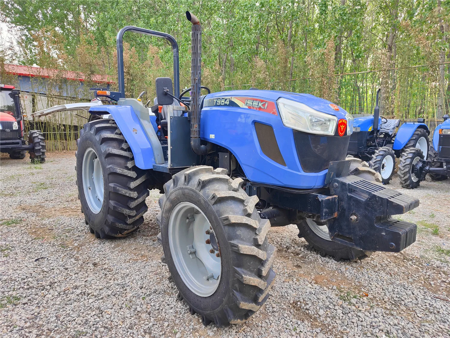 Used Tractors Japan Farm Machinery Iseki T954 Without Cab 95hp 4wd Wheel Tractors On Sale Buy