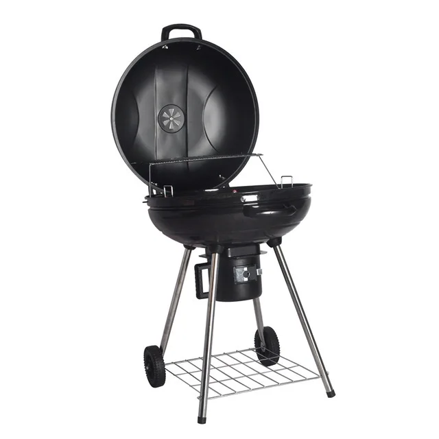 Outdoor Garden Family Home Style Kettle Charcoal Grill Barbecue Bbq