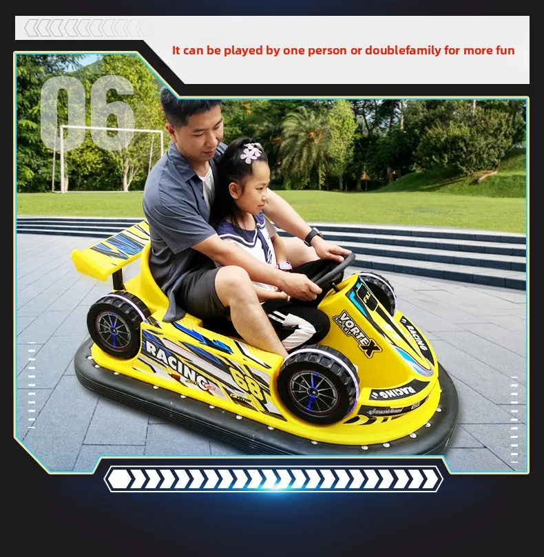 Most Cost-Effective Indoor/Outdoor Children's Bumper Cars for Home & Shopping Mall Amusement & Entertainment Facilities