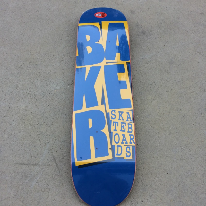 Skateboard Deck Baker Professional Canadian Maple 8.0 Inch Highend