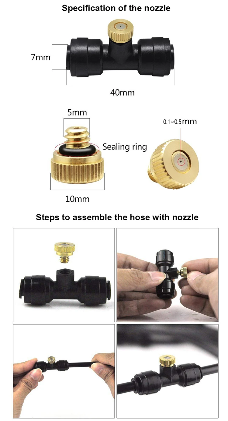 nozzle assembling