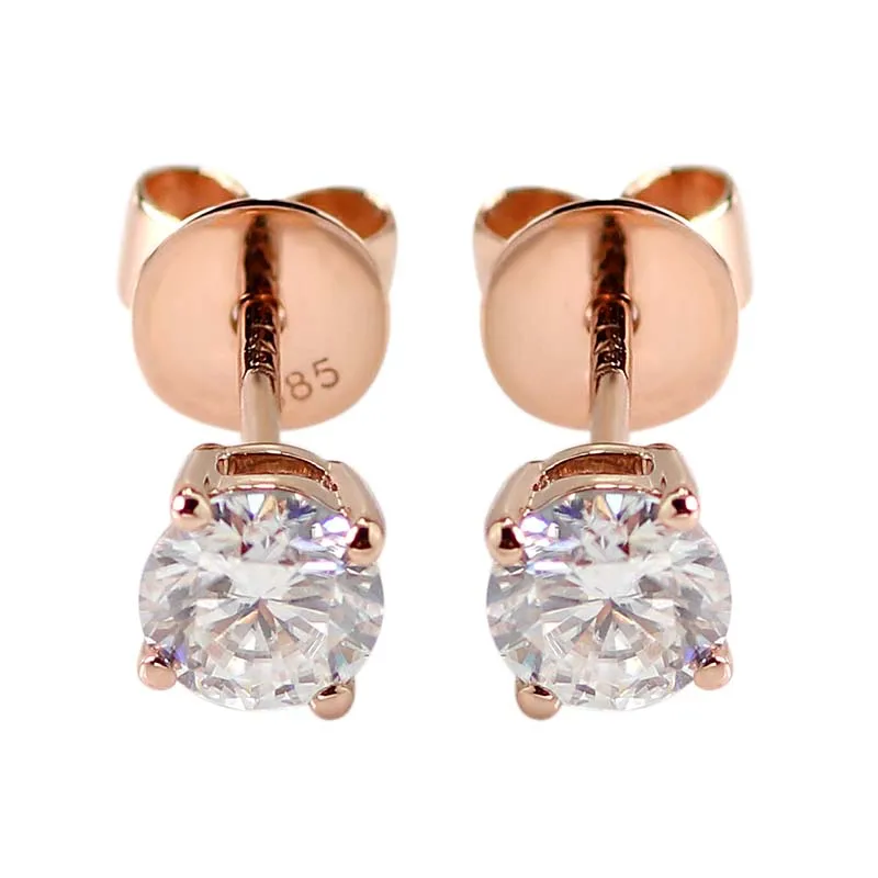 

Moissanite Diamond Engagement earring,1 Pair