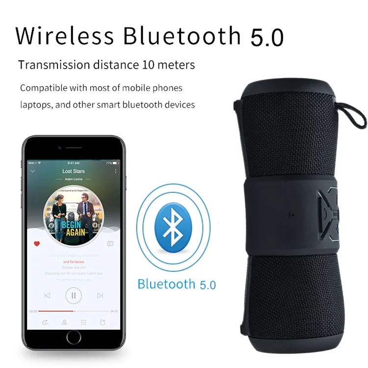 New Portable Wireless Waterproof Shockproof woofer speaker Outdoor Bike Cycling Blue tooth Speakers - ANKUX Tech Co., Ltd
