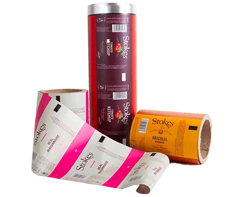 Plastic Film Roll For Liquid Sachet Packaging Pe Bopp Metalize Film ...