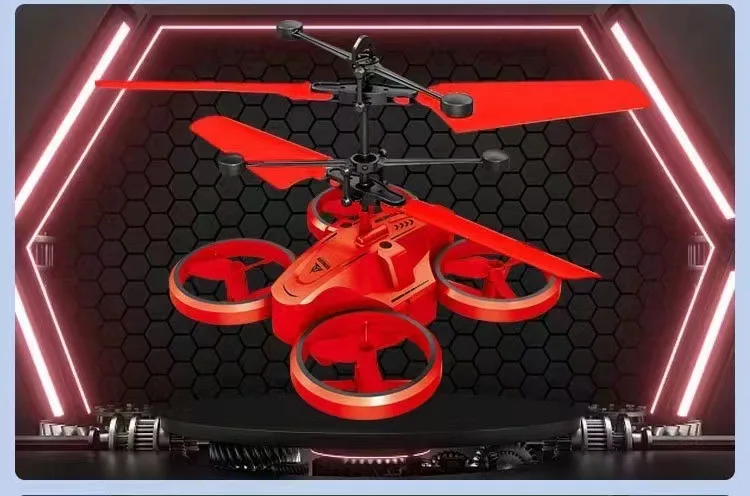 Inductive Drone With Gesture Control And Led Light Rc Quadcopter_voghion.com