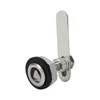Zinc alloy die-casting plane button touch cabinet triangle cam lock for elevator cabinets and locksmith
