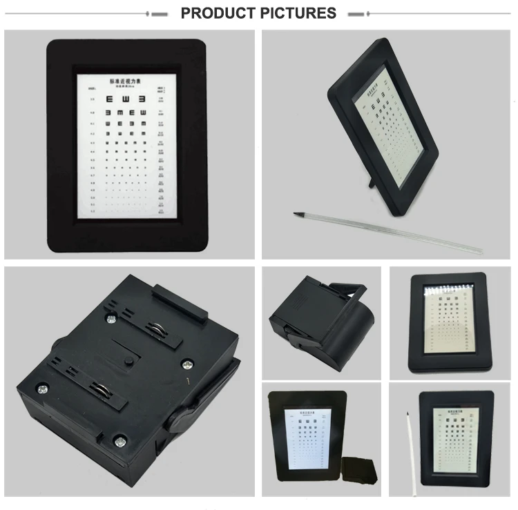 optical equipment visual acuity chart low price
