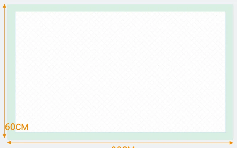 HLD60902 OEM High Quality Materia Wood Pulp Disposable Nursing Under Pads