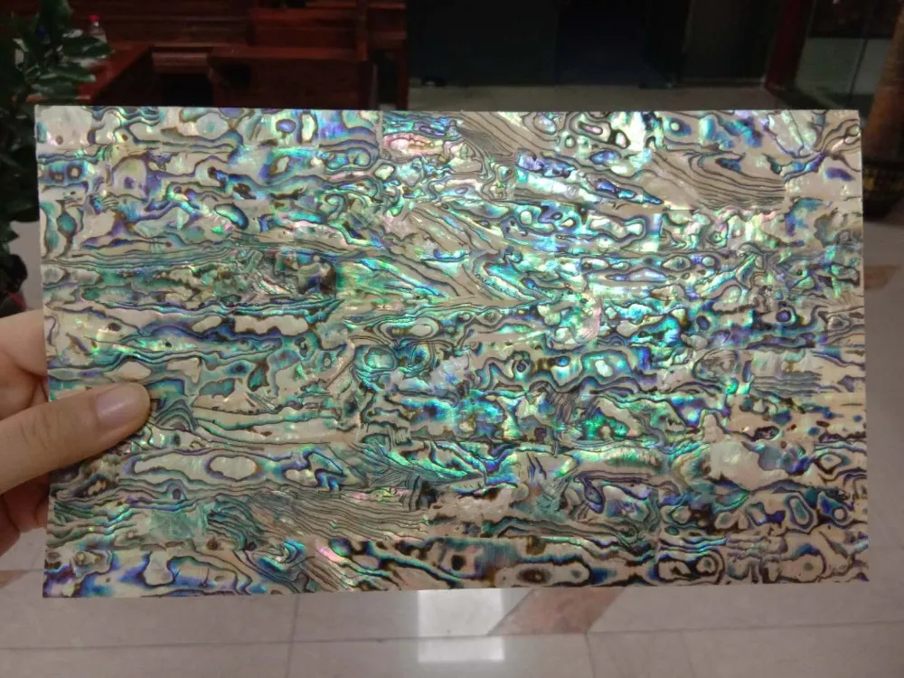 Paua Seashell Laminates Sheets - Natural Abalone Shell