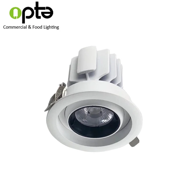 36 Degree Round type 30W adjustable ceiling recessed downlight led spot down light with 115mm cutting hole
