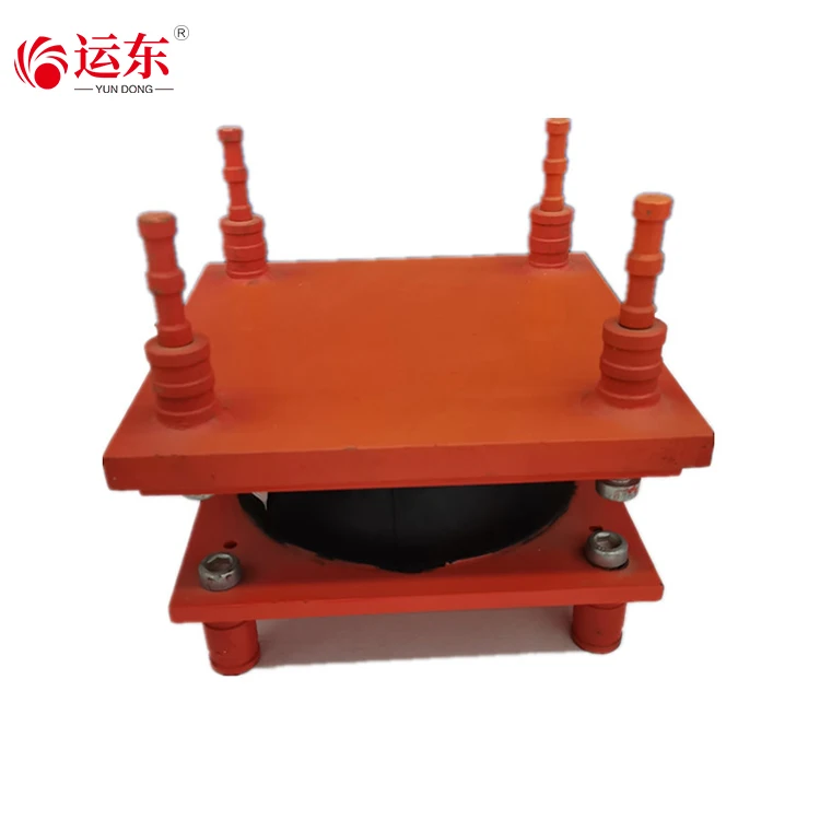 Ptfe Sliding Rubber Elastic Bearing Pad Laminated Bridge Rubber Pad