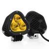 Far Range 4x4 White Amber Strobe Led Fog Light,Off Road Flodd Spot Beam 3Inch 48w 12V Led Work Light
