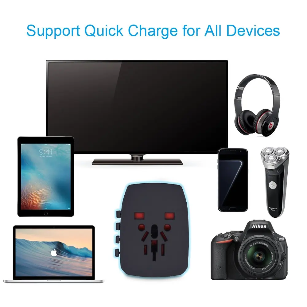 Travel Power Adapter  (2)