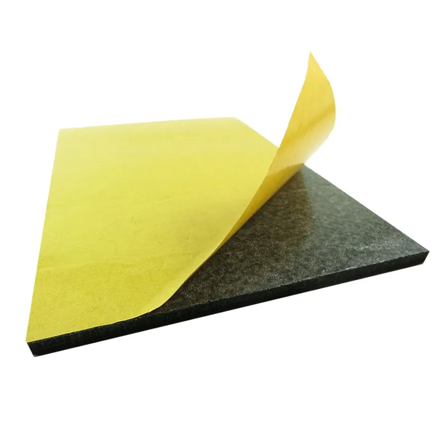 Bulk Self Adhesive Backed Polyester Nonwoven Insulation Felt Pad